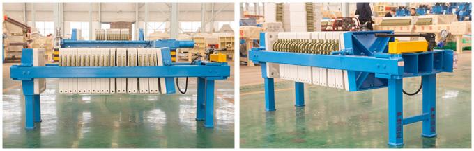 Imprensa industrial de placa de imprensa do filtro do tratamento de águas residuais e de filtro do quadro