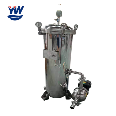 5 alojamento de filtro do cartucho dos ss 316 do mícron para o filtro de óleo líquido industrial da associação