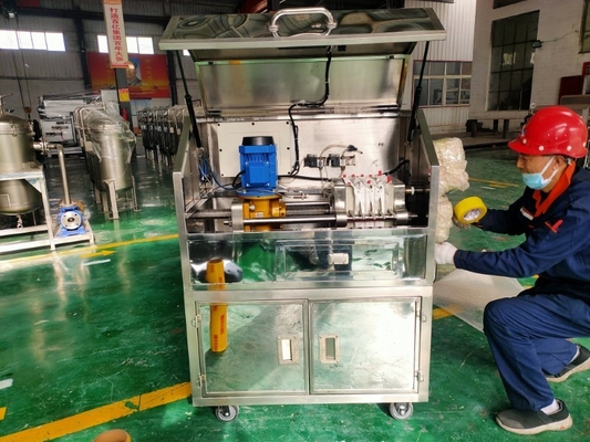 Máquina portátil da imprensa da lama das águas residuais piloto da imprensa de Membrane Type Filter