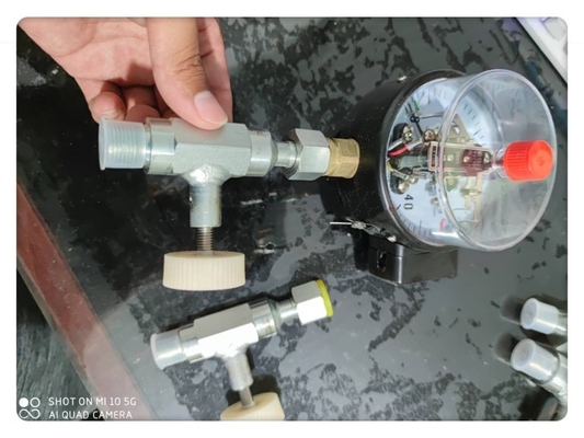 Tipo imprensa de filtro elétrica 24v do óleo do calibre de pressão 0-40mpa do interruptor 	Peças da imprensa de filtro