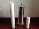 O único alojamento de filtro inoxidável do cartucho 0,1 mícrons 0,2 mícrons água de 0,45 mícrons refina